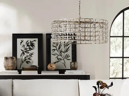 La Cage Round Chandelier-Fullstarlighting