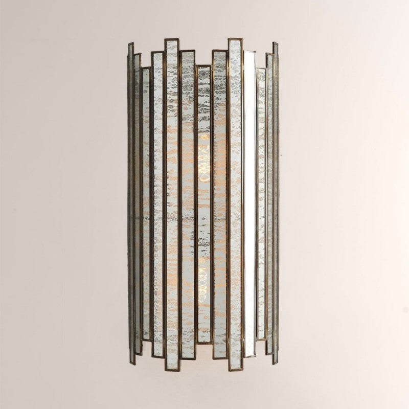 Laile Glass Wall Sconce 21"-Fullstarlighting