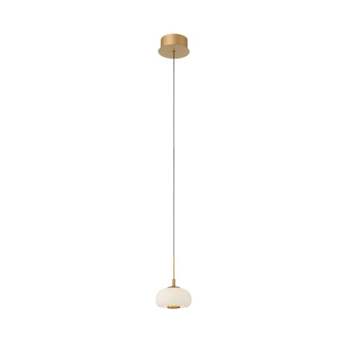 Lanterns 1 Light Round LED Pendant-Fullstarlighting