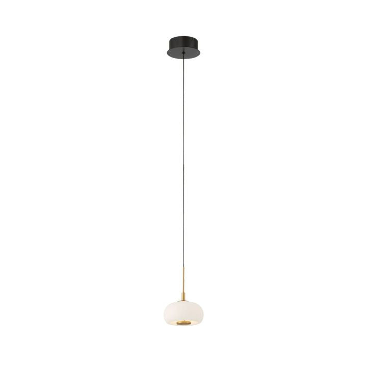 Lanterns 1 Light Round LED Pendant-Fullstarlighting