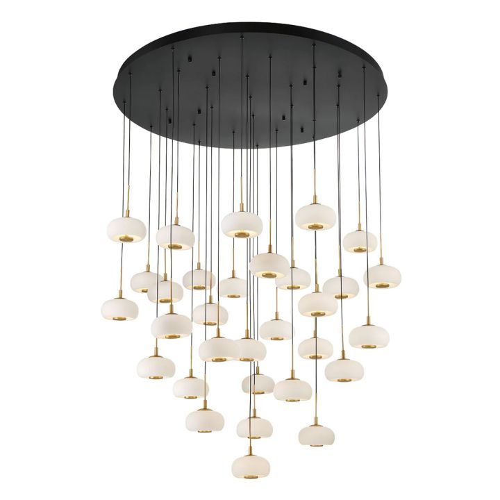 Lanterns 31 Light Round LED Chandelier-Fullstarlighting