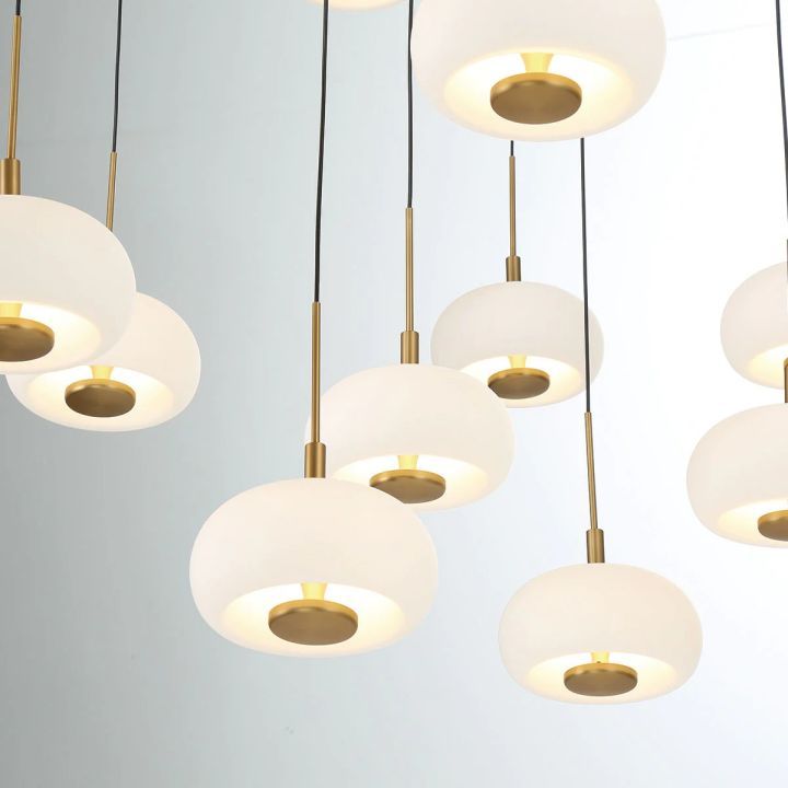 Lanterns 31 Light Round LED Chandelier-Fullstarlighting