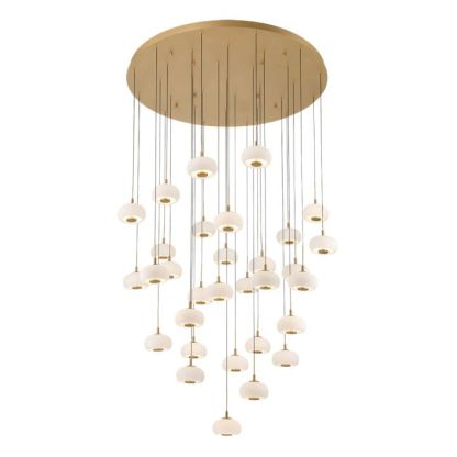 Lanterns 31 Light Round LED Chandelier-Fullstarlighting