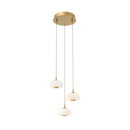 Lanterns 3 Light Round LED Pendant-Fullstarlighting