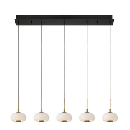 Lanterns 5 Light Linear LED Chandelier-Fullstarlighting
