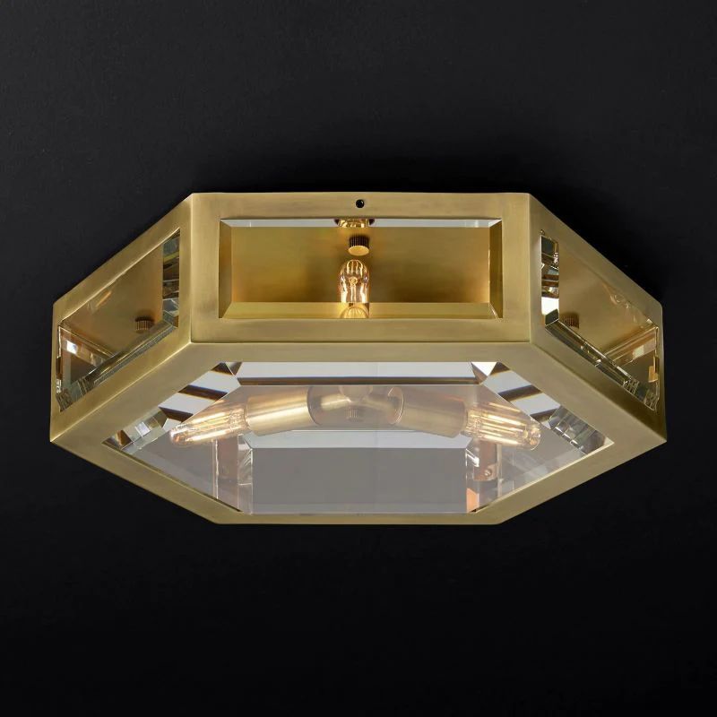 Lata Flushmount 16”,Restoration Hardware,Flushmount in bedroom