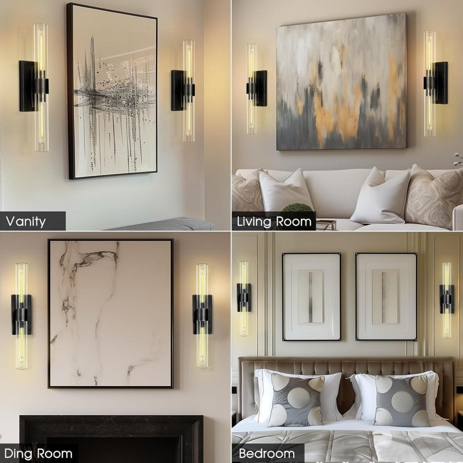 Rachel Glass Linear Sconce