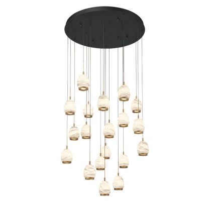 Leemy Round LED Chandelier-Fullstarlighting