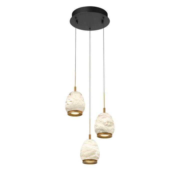 Leemy Round LED Pendant-Fullstarlighting