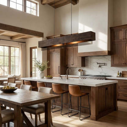Lene Linear Chandelier-Fullstarlighting