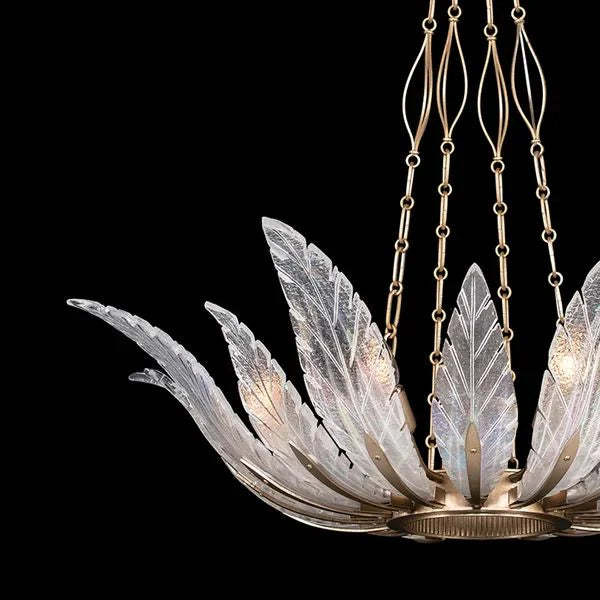 Levi Round Chandelier 39"-Fullstarlighting