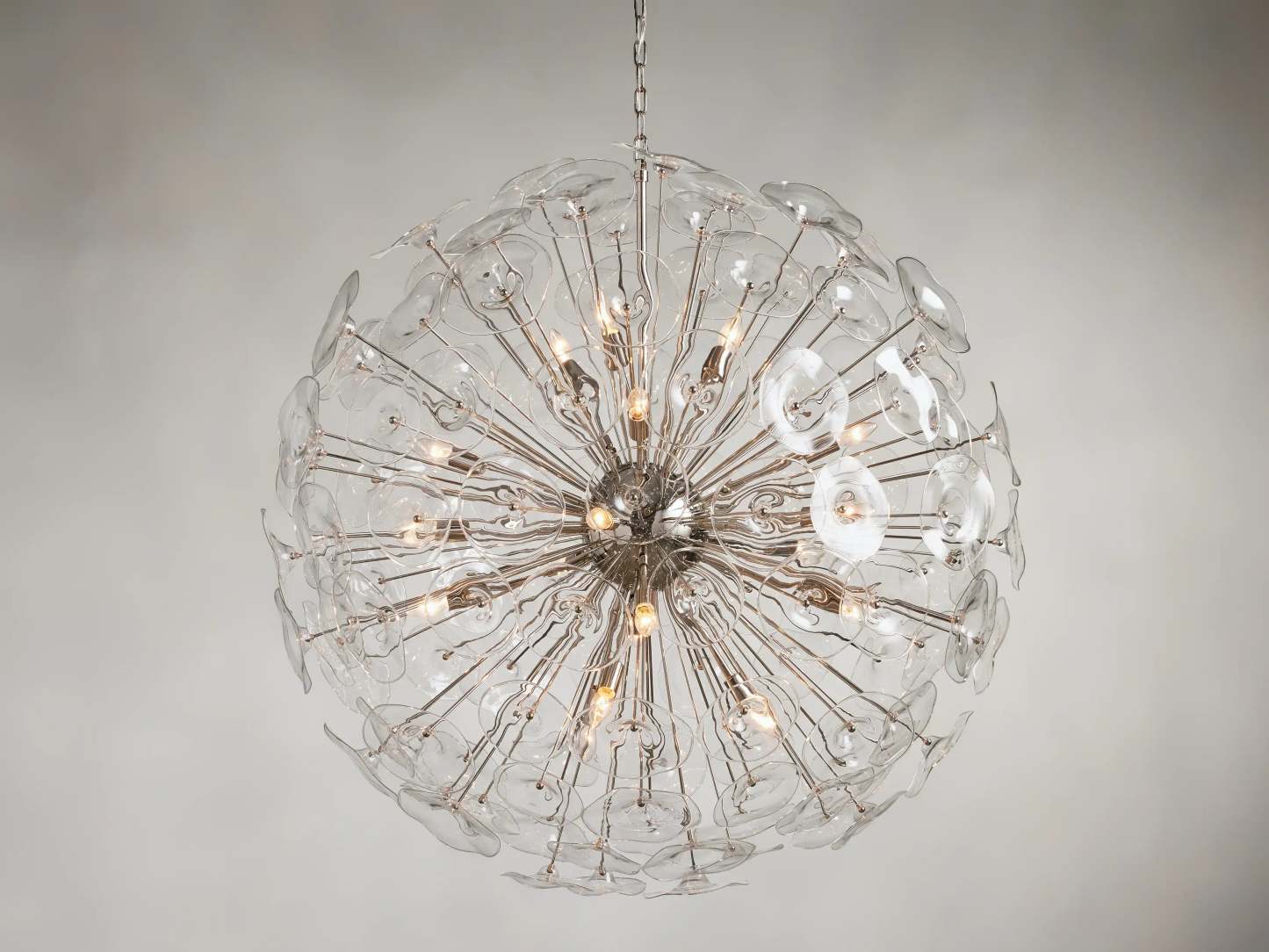 Lili Glass Round Chandelier,Dining Room ,Living Room, luxury home