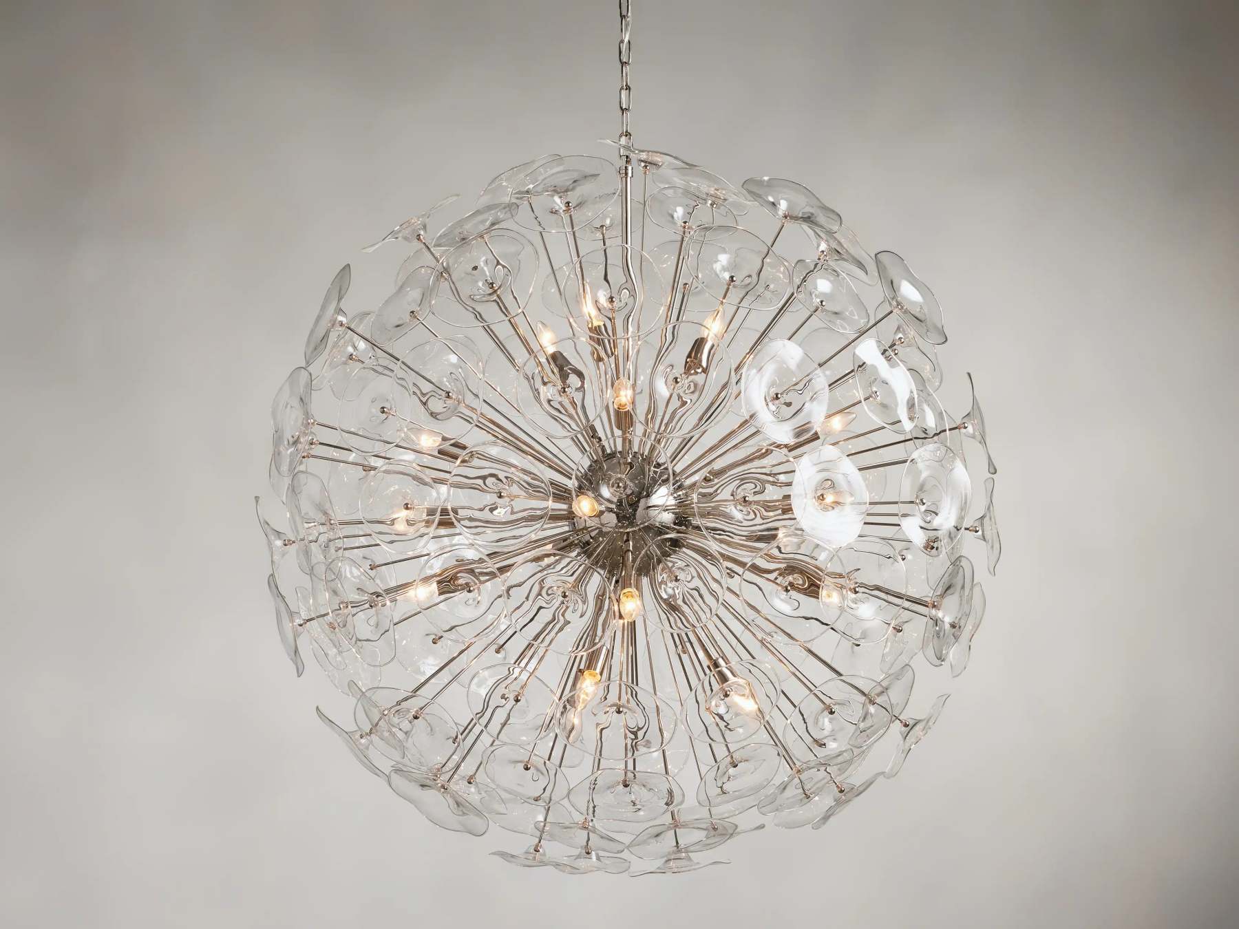Lili Glass Round Chandelier,Dining Room ,Living Room, luxury home