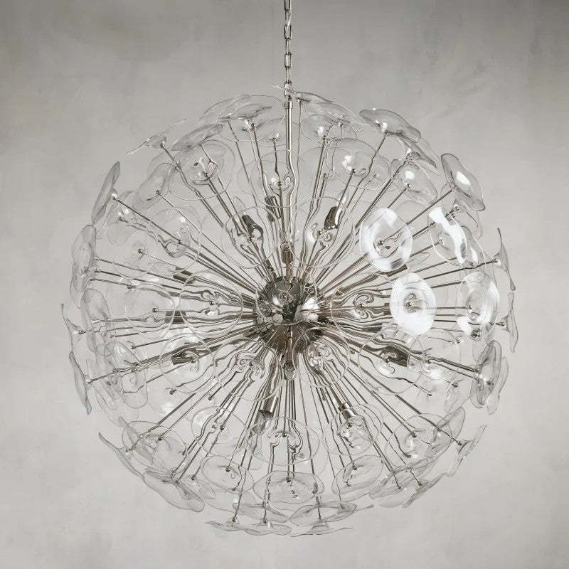Lili Glass Round Chandelier