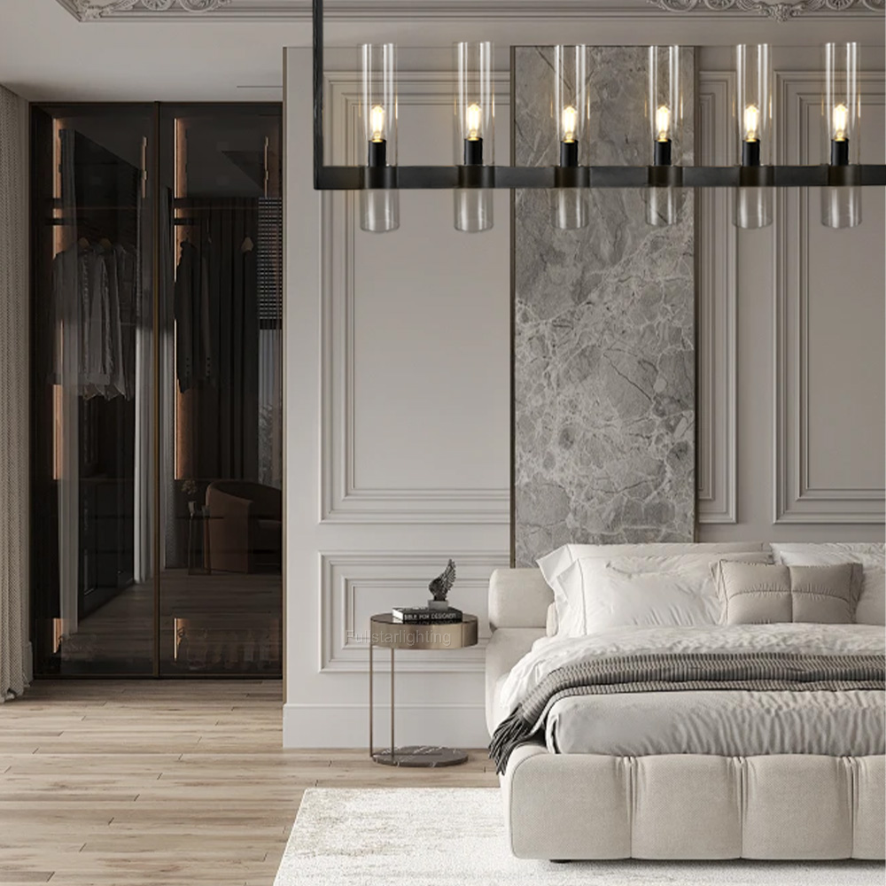 Rachel Linear Chandelier 59''-Fullstarlighting