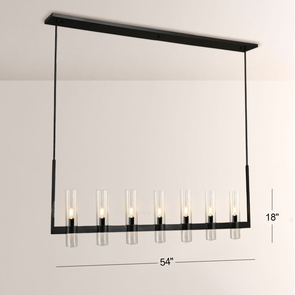 Rachel Linear Chandelier 59''-Fullstarlighting