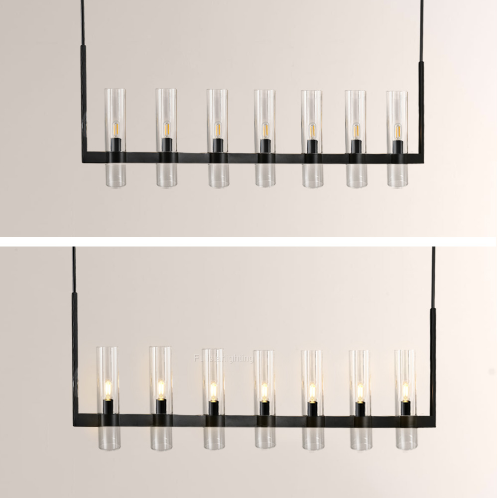 Rachel Linear Chandelier 59''-Fullstarlighting