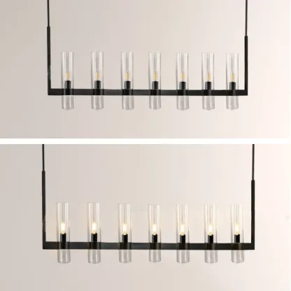 Rachel Linear Chandelier 59''-Fullstarlighting