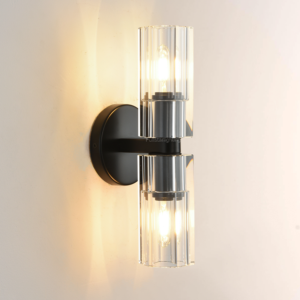 Niko Wine-Glass 2 Lights Wall Sconce