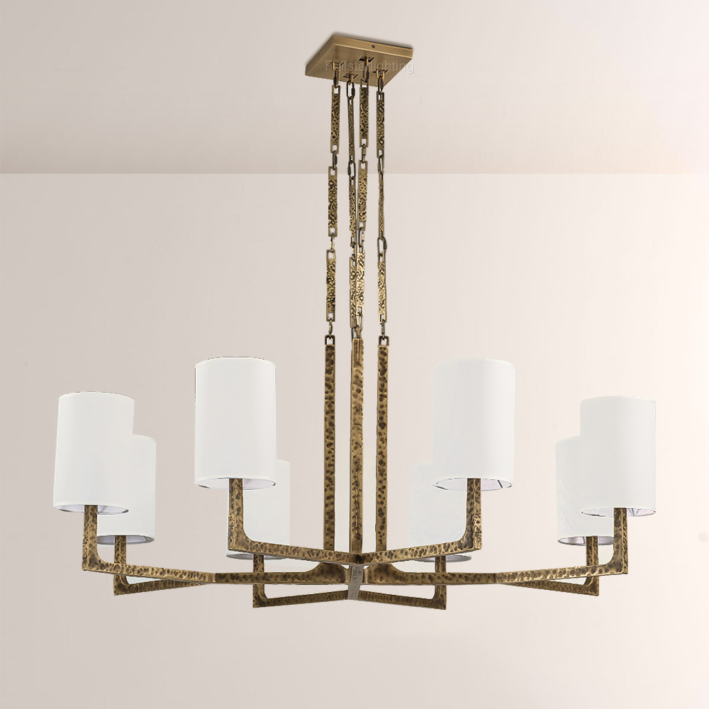 Wright Round Chandelier 36"D 48"D 60"D 