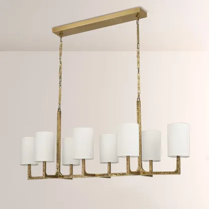 Wright Linear Chandelier 54"L 72"L 