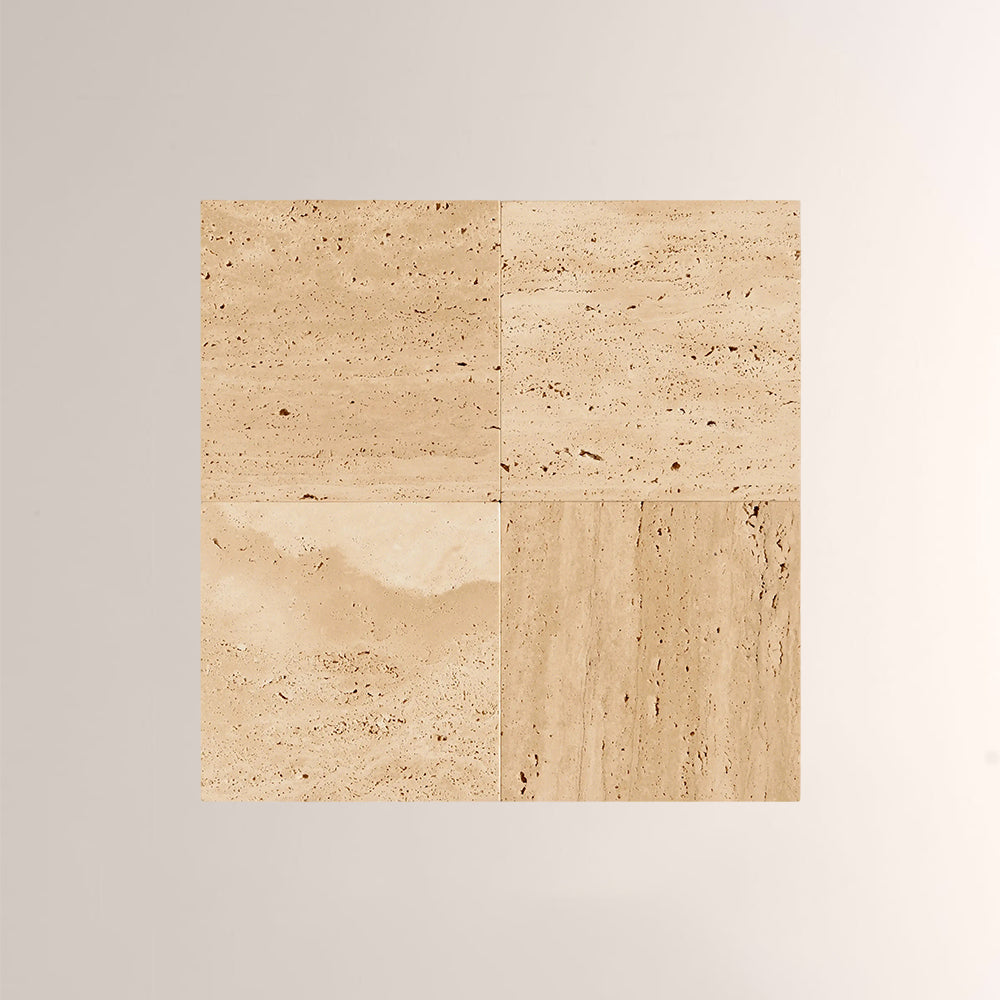 Lira Travertine Disc Outdoor Sconce-Fullstarlighting