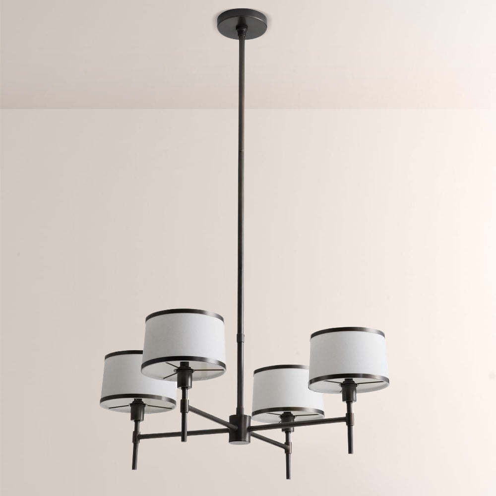 Lizs 4-Light Round Chandelier-Fullstarlighting