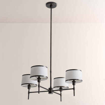 Lizs 4-Light Round Chandelier-Fullstarlighting