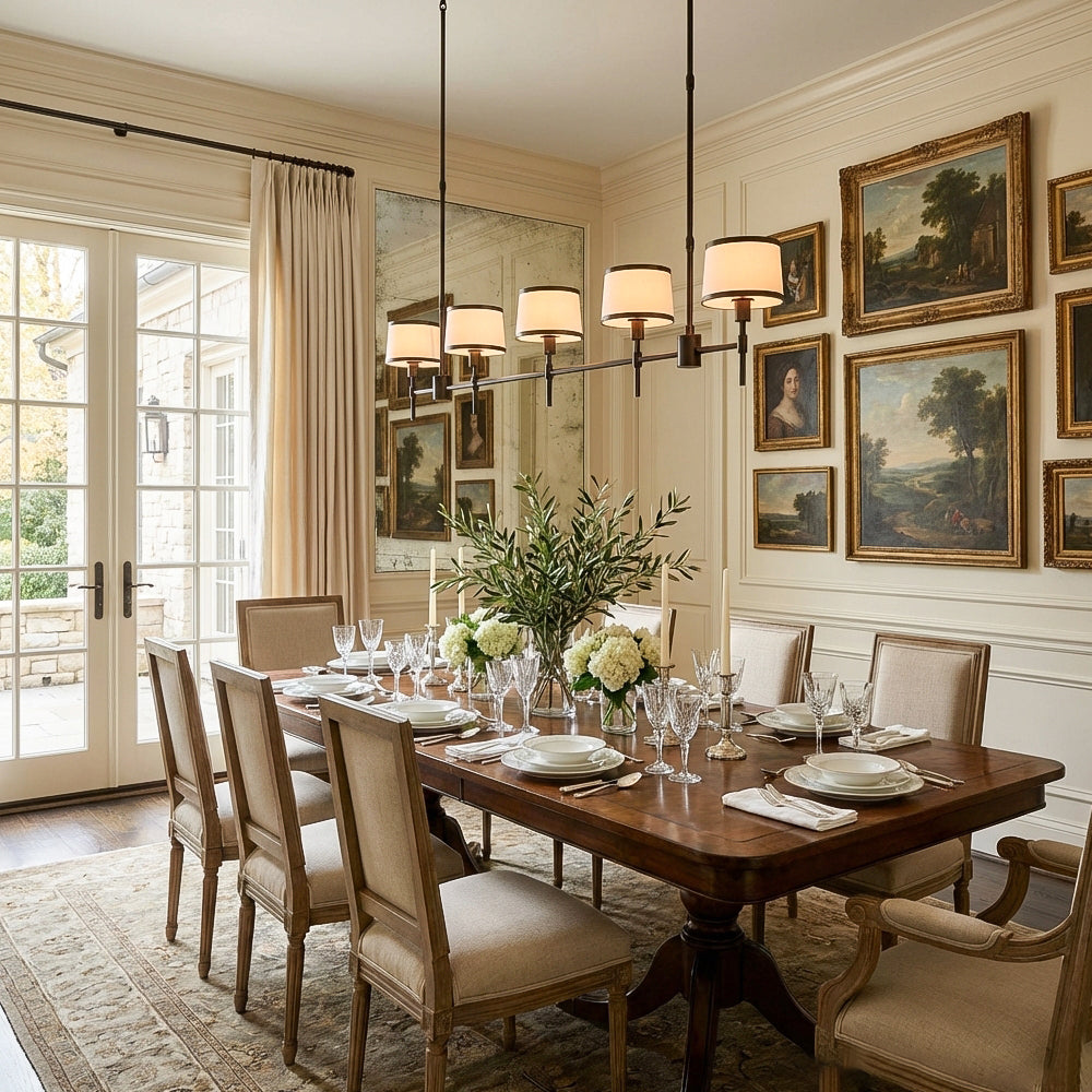 Lizs Linear Chandelier-Fullstarlighting