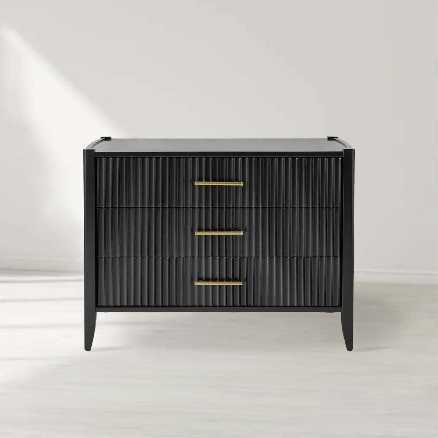 Louis 3-Drawer Nightstand