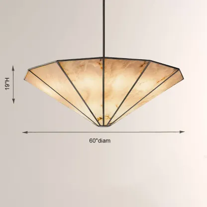 Lucy Round Chandelier 60"
