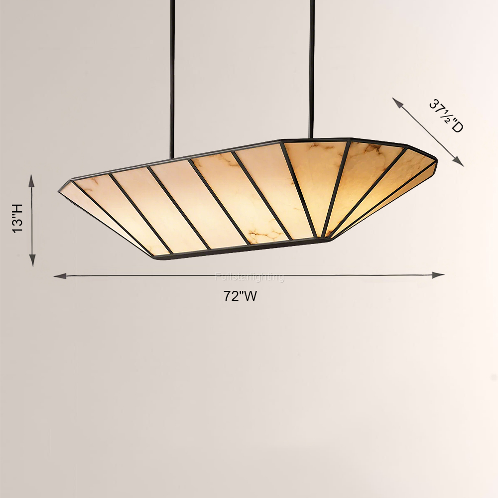 Lucy Linear Chandelier 74"