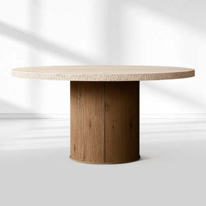 Lumelegant Round Dining Table-Fullstarlighting