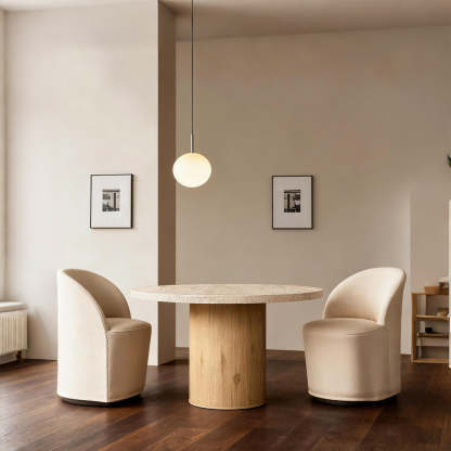 Lumelegant Round Dining Table-Fullstarlighting