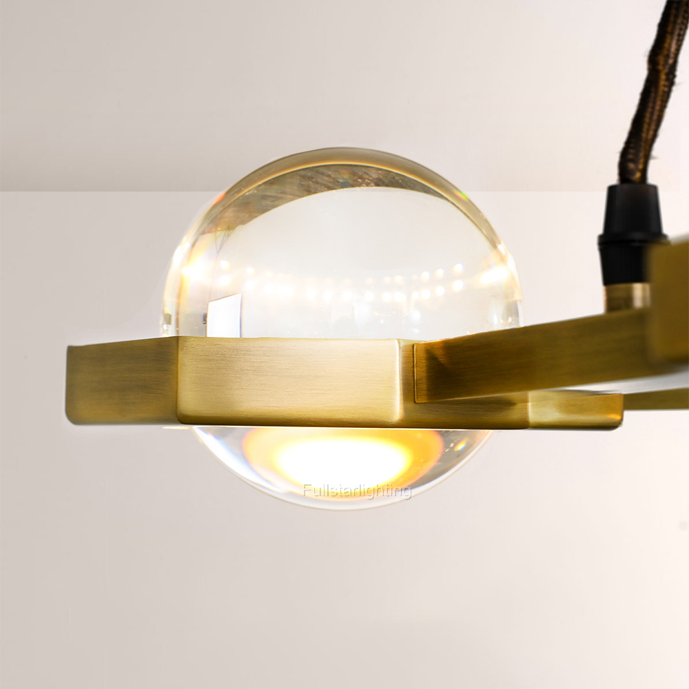 Genius Rectangular Chandelier 54"