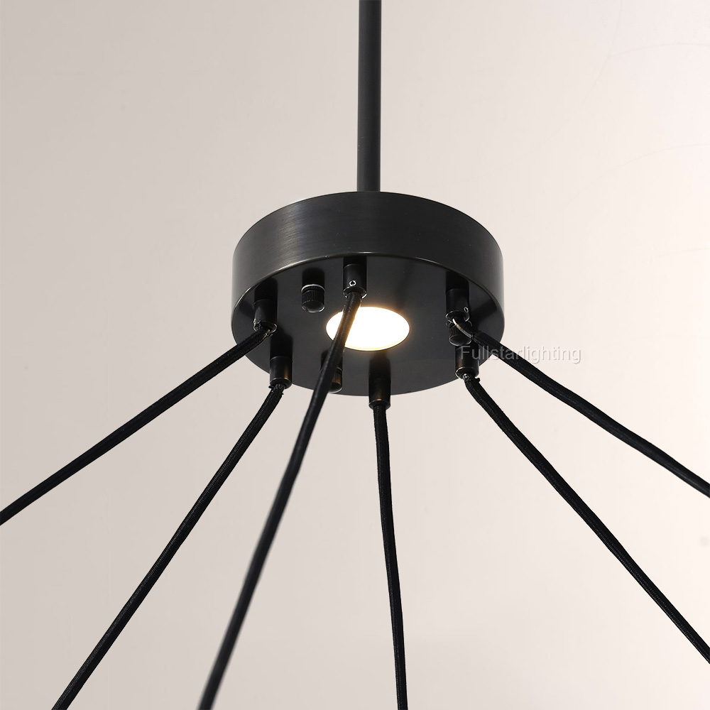 Genius Round Chandelier 60"-Fullstarlighting