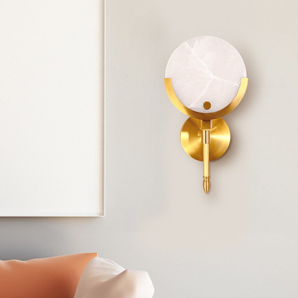 Luxus Alabaster Wall Lamp-Fullstarlighting