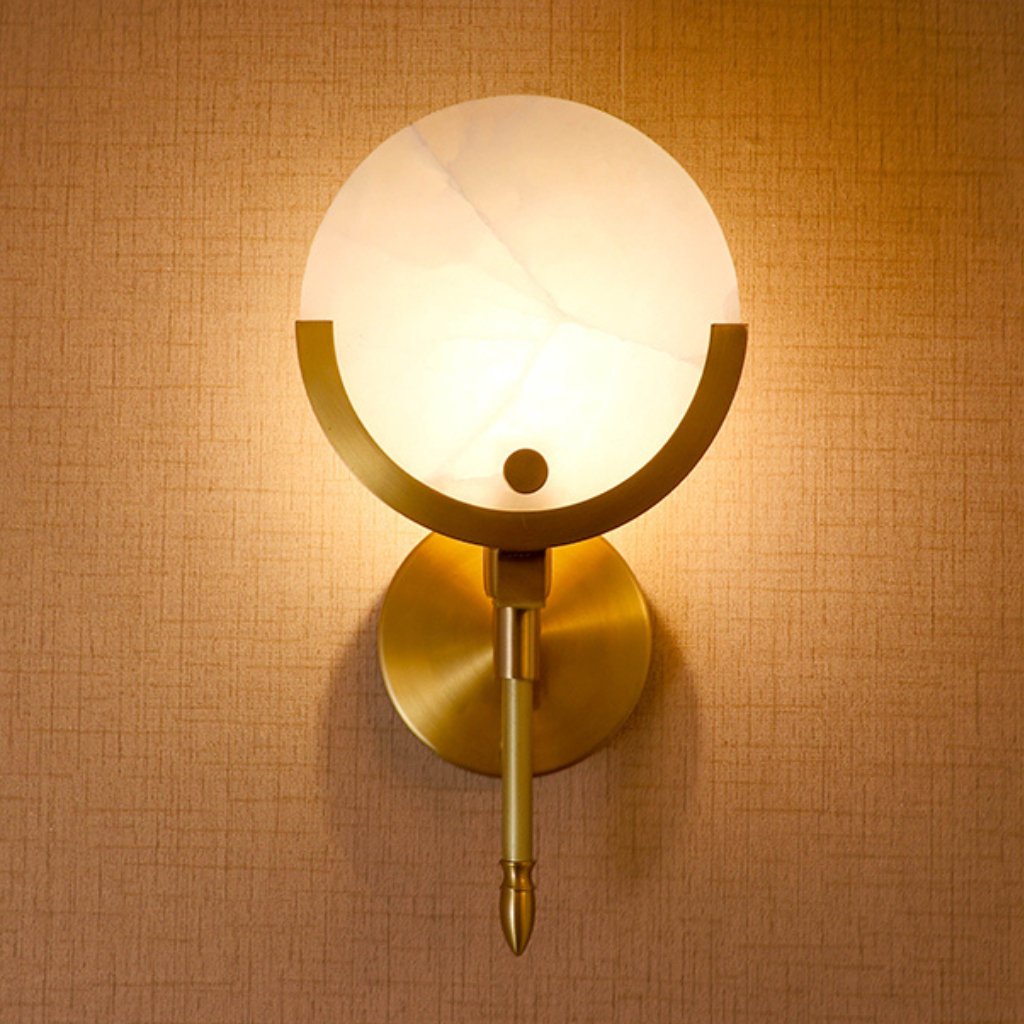 Luxus Alabaster Wall Lamp-Fullstarlighting