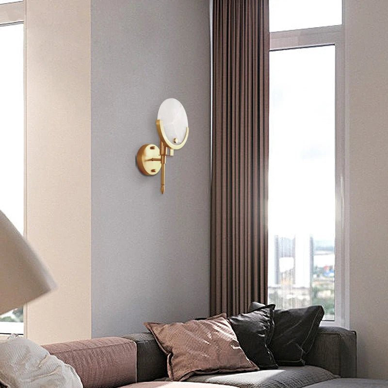 Luxus Alabaster Wall Lamp-Fullstarlighting