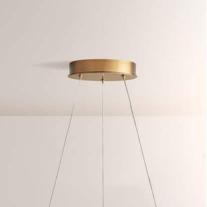 Lylam Glass Two-Tier Round Chandelier-Fullstarlighting
