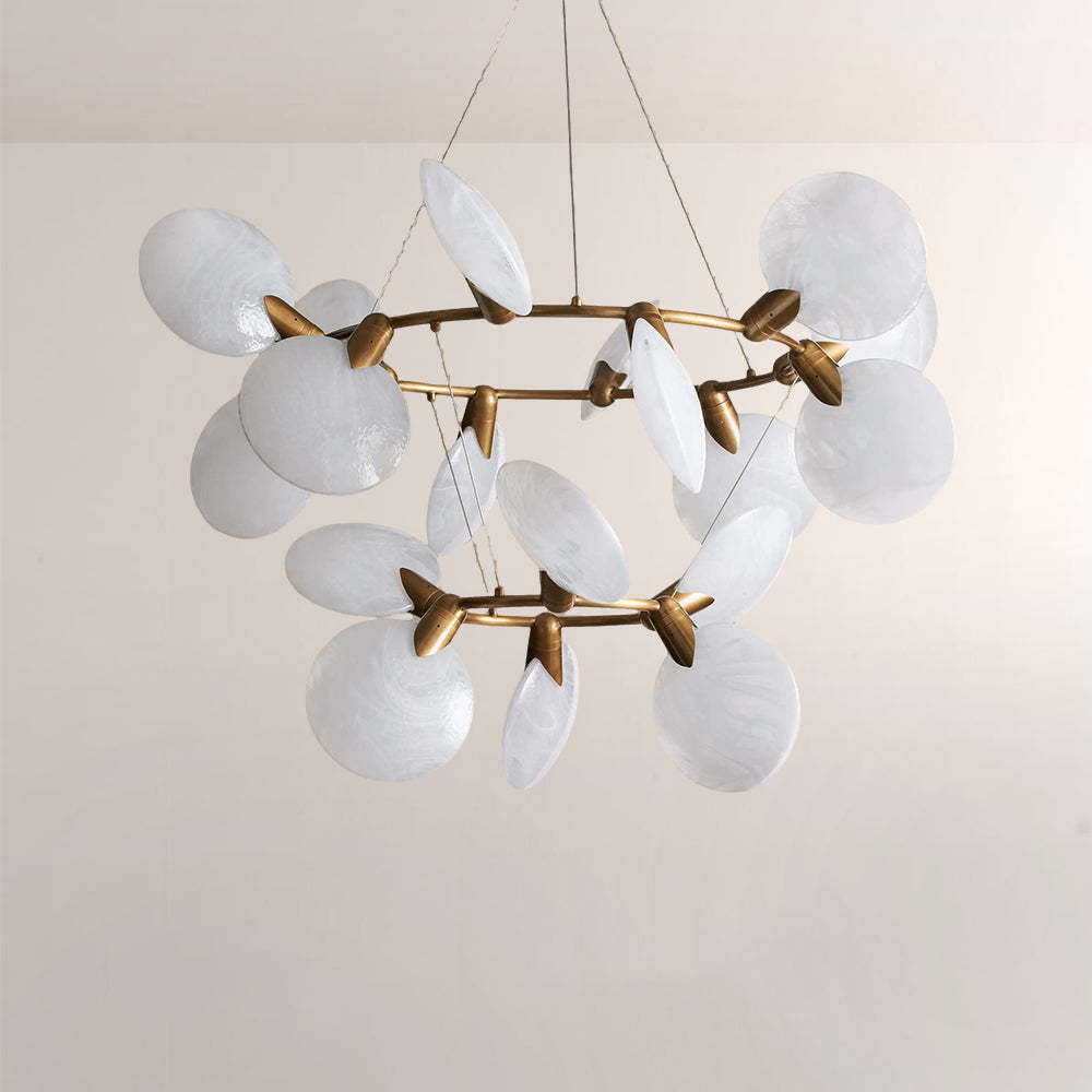 Lylo Floating Disc Chandelier-Fullstarlighting