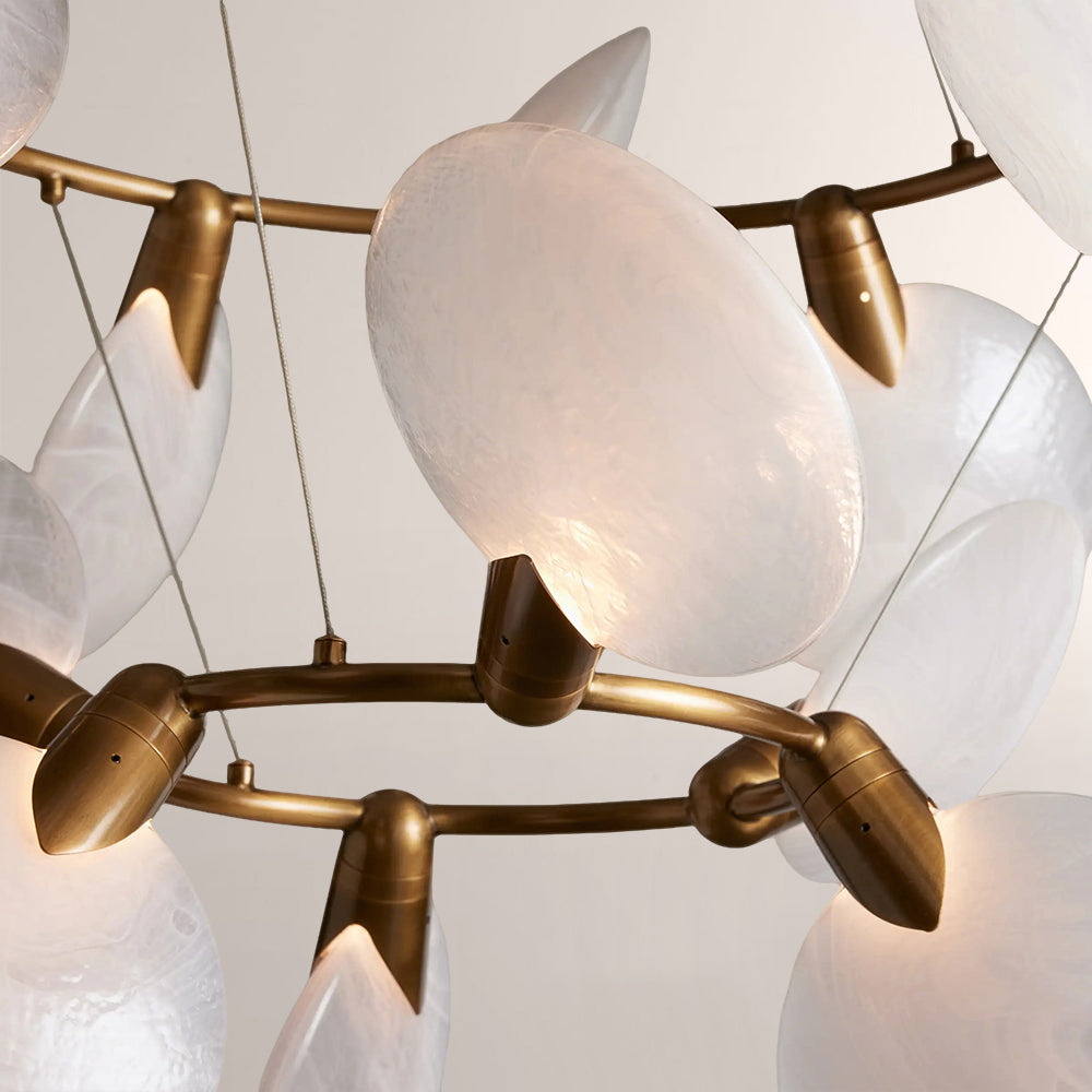 Lylo Floating Disc Chandelier-Fullstarlighting