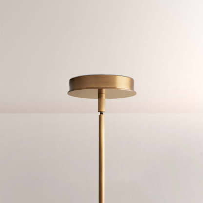 Lylo Nautilus Glass Disc Pendant