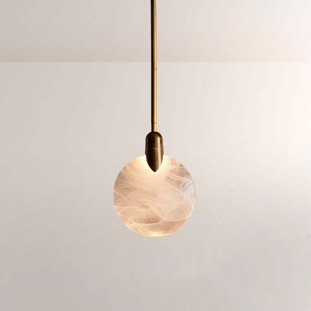 Lylo Orb Single Disc Pendant-Fullstarlighting