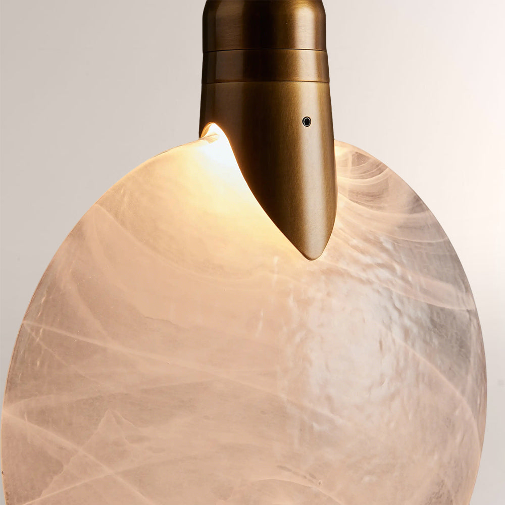 Lylo Orb Single Disc Pendant-Fullstarlighting