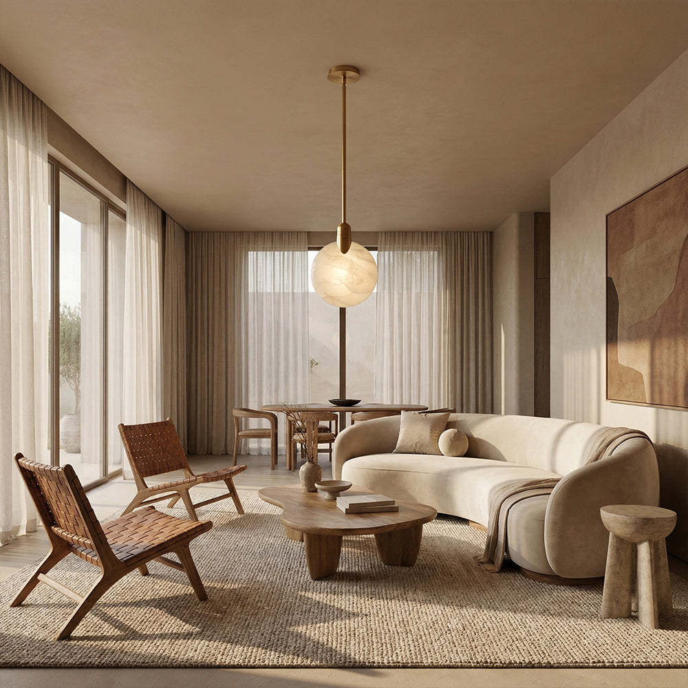Lylo Orb Single Disc Pendant-Fullstarlighting
