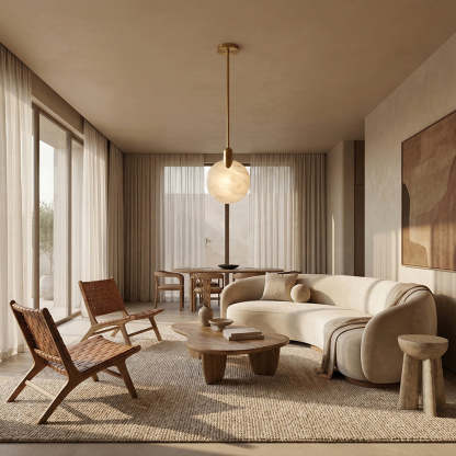 Lylo Orb Single Disc Pendant