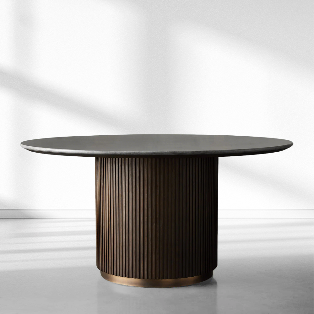 Fimley Round Dining Table-Fullstarlighting