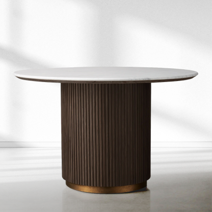 Fimley Round Dining Table-Fullstarlighting