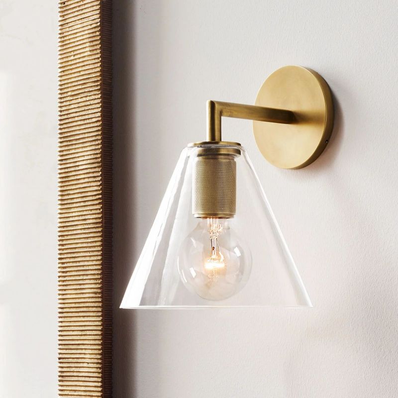 Machini Funnel Shade Sconce-Fullstarlighting